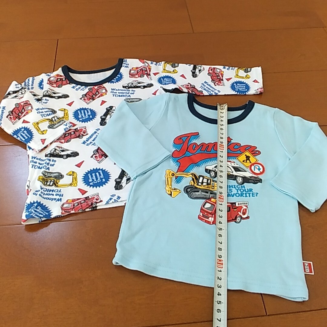 90トップスインナー２枚セット キッズ/ベビー/マタニティのキッズ服男の子用(90cm~)(下着)の商品写真