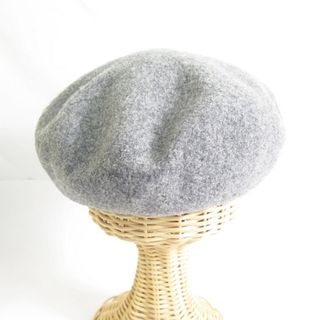 カシラ(CA4LA)のカシラ CA4LA ベレー帽  ウール グレー 2sa5322(ハンチング/ベレー帽)