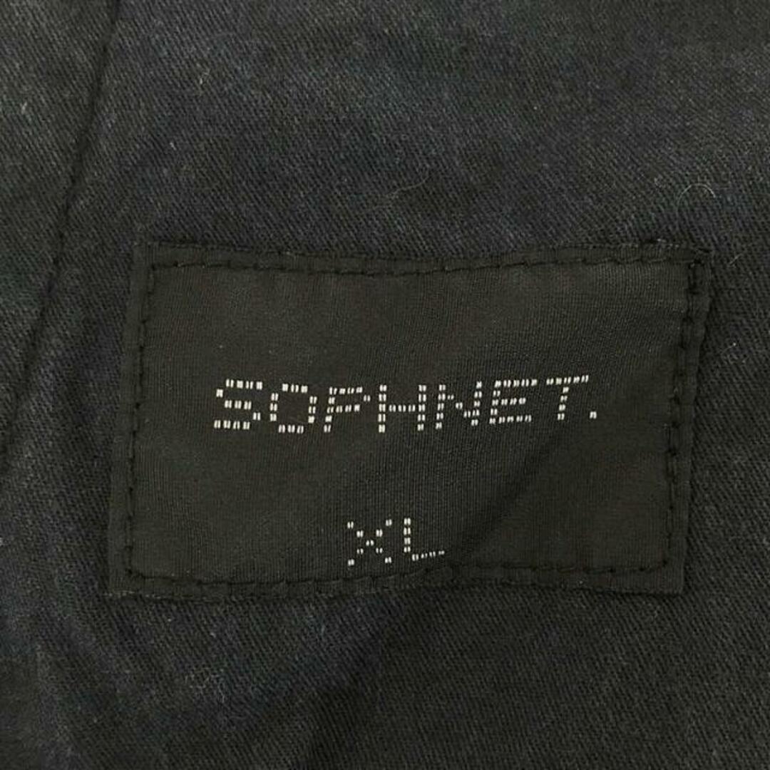 SOPHNET.(ソフネット)のSOPHNET. / ソフネット | DAMEGED SLIM FIT CARGO PANT ダメージ加工 スリムフィット カーゴパンツ | XL | ブラック | メンズ メンズのパンツ(その他)の商品写真