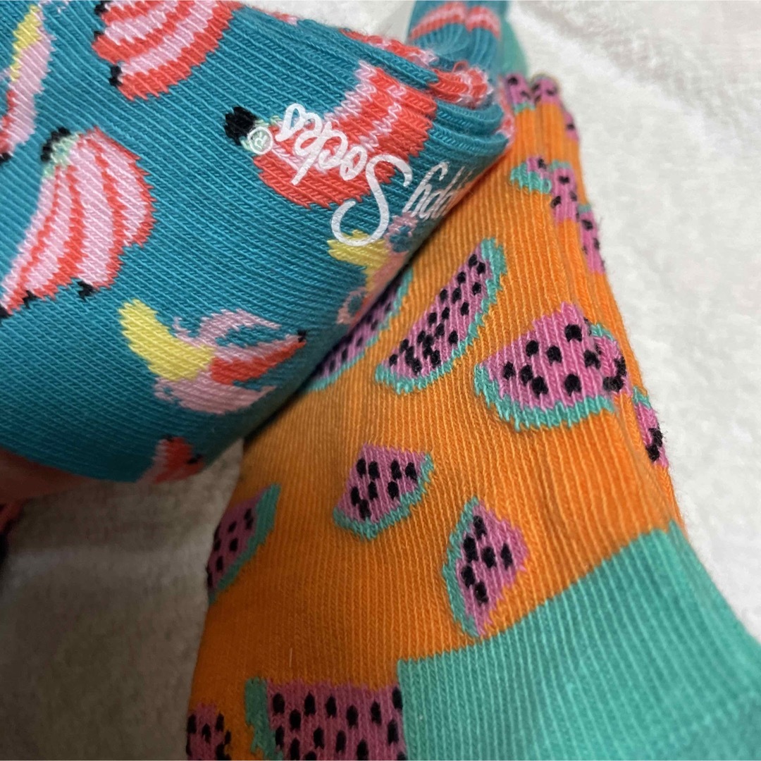 Happy Socks(ハッピーソックス)のハッピーソックスセット キッズ/ベビー/マタニティのこども用ファッション小物(靴下/タイツ)の商品写真