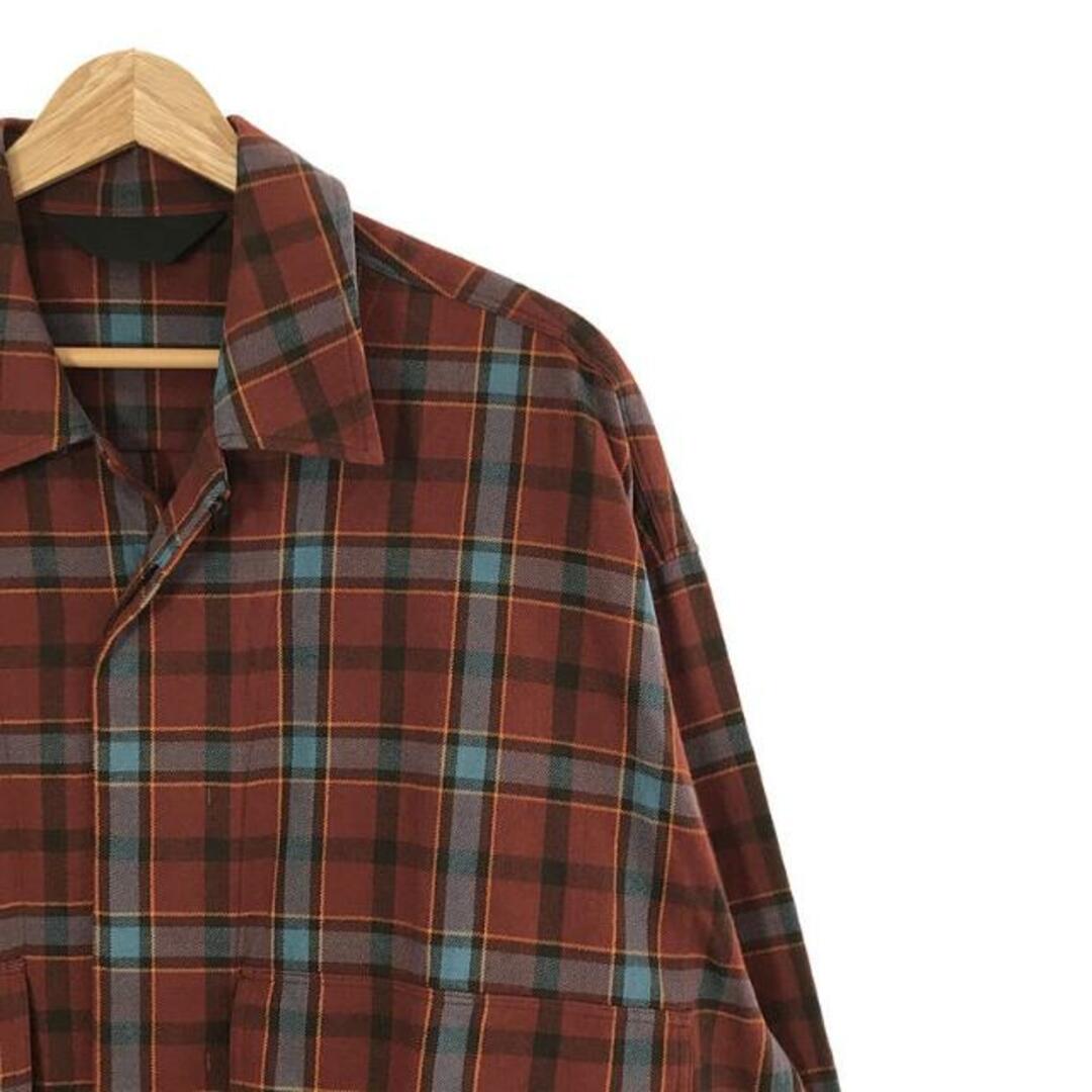 ESSAY / エッセイ | OVERSIZED OPEN COLLAR SHIRT チェック ESSAY / エッセイ | OVERSIZED OPEN COLLAR SHIRT チェック