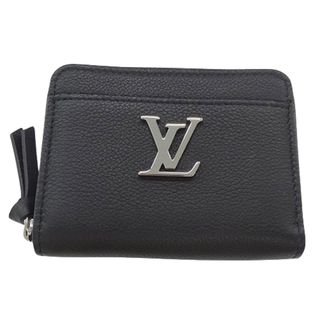 ルイヴィトン(LOUIS VUITTON)のルイ・ヴィトン LOUIS VUITTON 財布 ロックミー レディース ブランド コインケース 小銭入れ カーフレザー ジッピー・コインパース ノワール M80099 ICチップ 【中古】(コインケース)