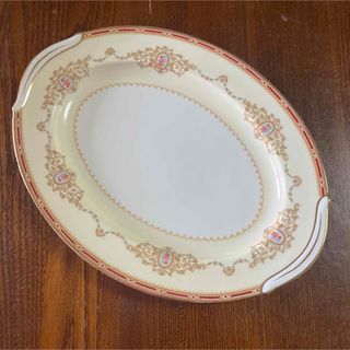 ノリタケ(Noritake)のオールドノリタケ  オーパルプレート30cm  月桂樹N印　1802 美品(食器)