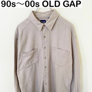 ギャップ(GAP)の90s〜00s OLD GAP オールドギャップ　コットン　シャツ　古着(シャツ)