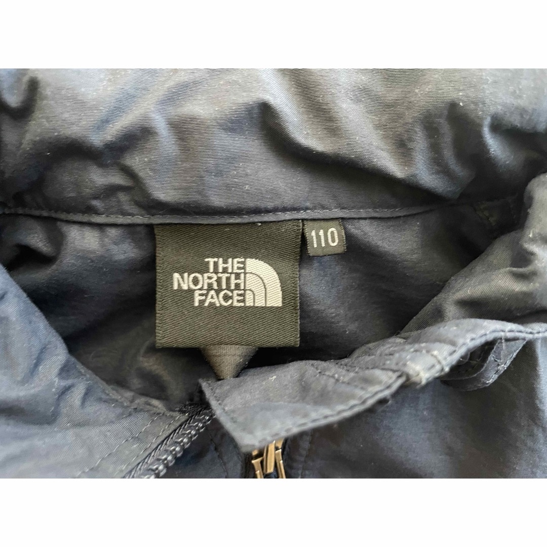 THE NORTH FACE(ザノースフェイス)のノースフェイス ナイロンジャケット ネイビー110cm キッズ/ベビー/マタニティのキッズ服男の子用(90cm~)(ジャケット/上着)の商品写真