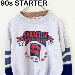 スターター(STARTER)のUSA製　90s STARTER スターター　カレッジ　スウェット　ヴィンテージ(スウェット)