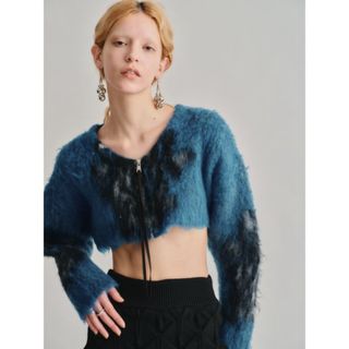 アメリヴィンテージ(Ameri VINTAGE)のMOHAIR LYCAON KNIT(ニット/セーター)