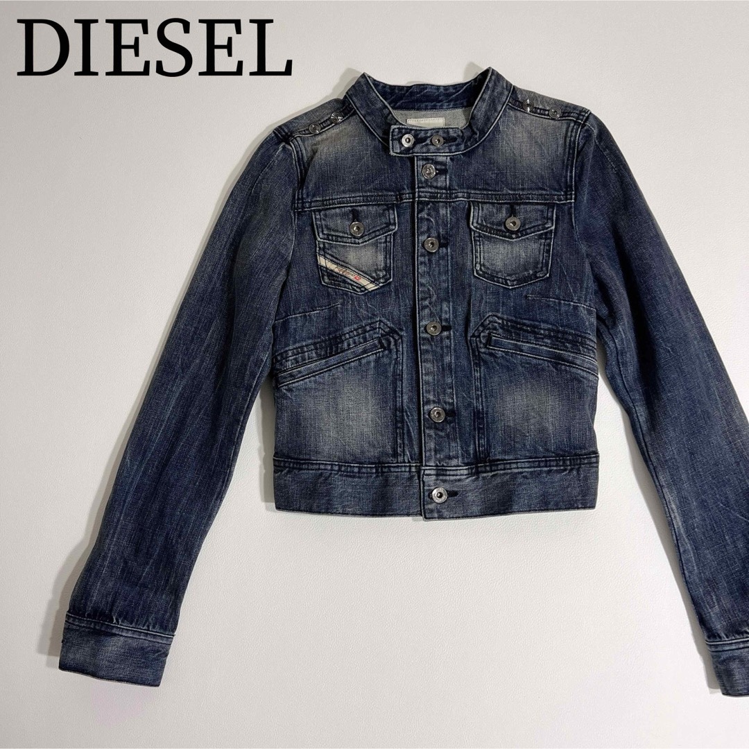 極美品✨】DIESEL ディーゼル デニム ジャケット インディゴ Gジャン