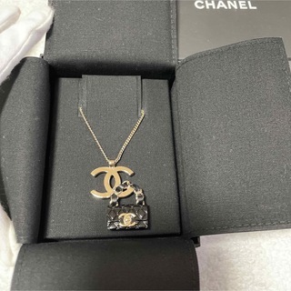 【本物保証】 箱付 美品 シャネル CHANEL カメリア スター ココマーク ラインストーン フェイクパール ネックレス C20 P1年間