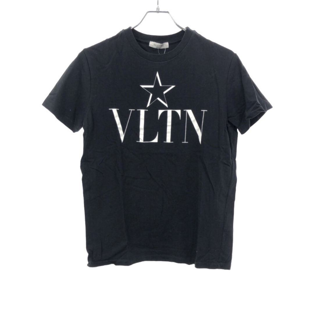 VALENTINO(ヴァレンティノ)のVALENTINO ヴァレンティノ 20AW VLTN STAR スターロゴプリントクルーネックTシャツ ブラック XS TV3MG05P638 レディースのトップス(Tシャツ(半袖/袖なし))の商品写真