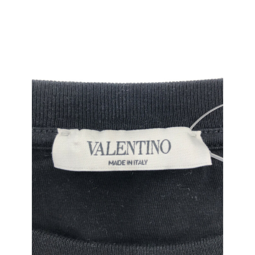 VALENTINO(ヴァレンティノ)のVALENTINO ヴァレンティノ 20AW VLTN STAR スターロゴプリントクルーネックTシャツ ブラック XS TV3MG05P638 レディースのトップス(Tシャツ(半袖/袖なし))の商品写真