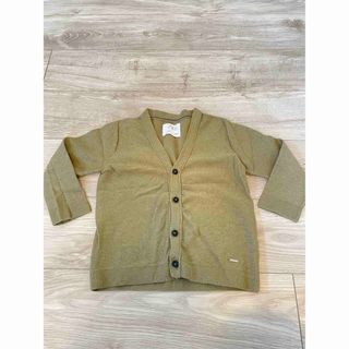 ザラキッズ(ZARA KIDS)のZARA KIDS カーキ　カーディガン　116cm(カーディガン)