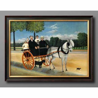 14152■A3アートポスター『アンリ・ルソー』絵画 イラスト マット(その他)