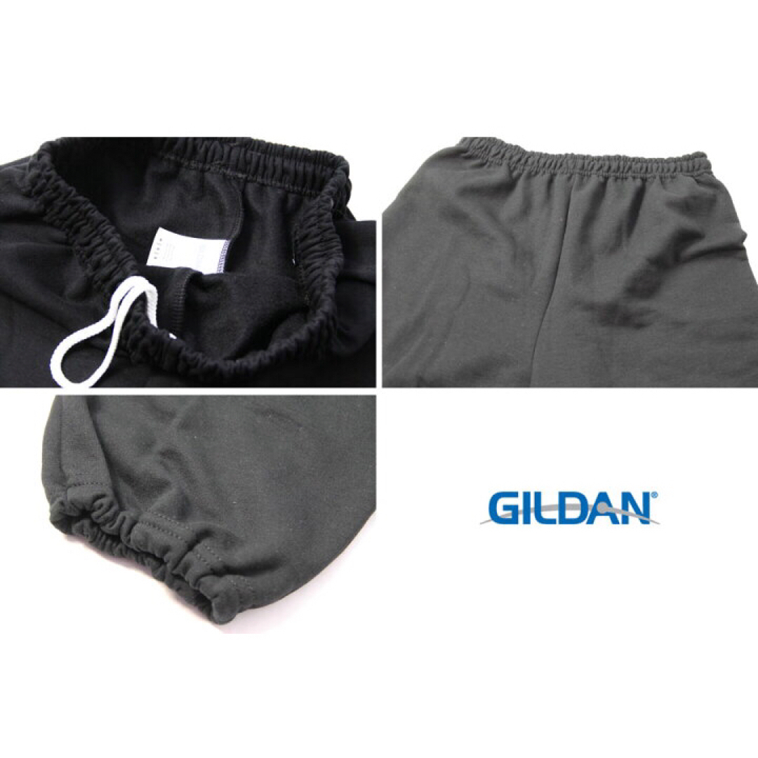 GILDAN(ギルタン)の新品未使用 ギルダン ヘビーブレンド スウェットパンツ 黒 ブラック L メンズのパンツ(その他)の商品写真