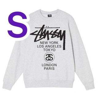 ステューシー(STUSSY)のSTUSSY WORLD TOUR CREW SWEAT ステューシー(スウェット)