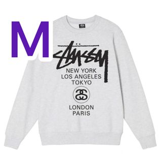 ステューシー(STUSSY)のSTUSSY WORLD TOUR CREW SWEAT ステューシー(スウェット)