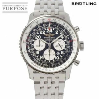 ブライトリング(BREITLING)のブライトリング BREITLING ナビタイマー コスモノート クロノグラフ A22322 メンズ 腕時計 デイト ブラック 自動巻き Navitimer VLP 90218351(腕時計(アナログ))