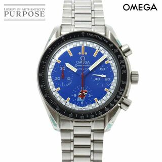 オメガ(OMEGA)のオメガ OMEGA スピードマスター レーシング 3510 80 クロノグラフ メンズ 腕時計 オートマ 自動巻き Speedmaster VLP 90220440(腕時計(アナログ))