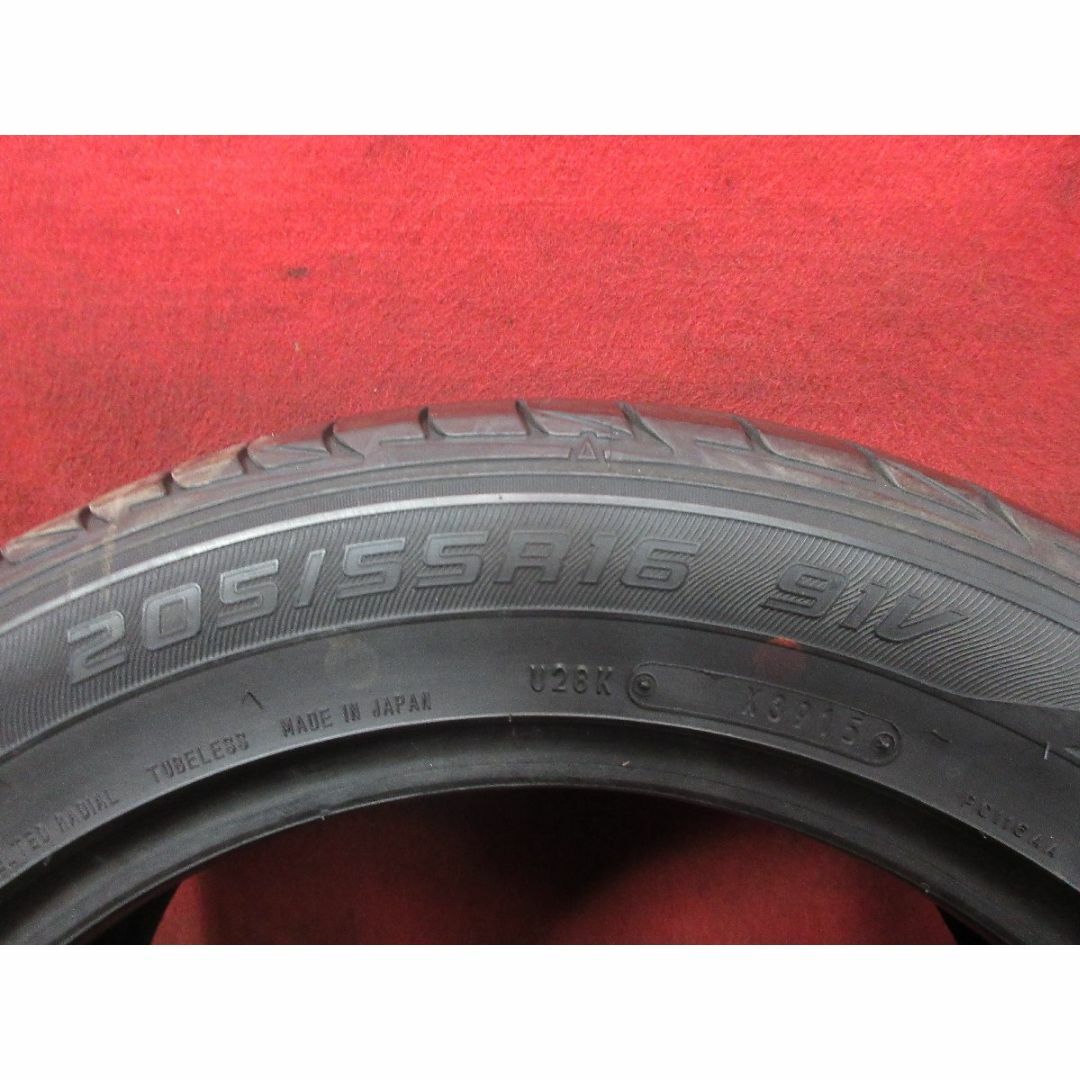 DUNLOP(ダンロップ)の中古タイヤ  1本 205/55R16 ダンロップ ★14448T 自動車/バイクの自動車(タイヤ)の商品写真