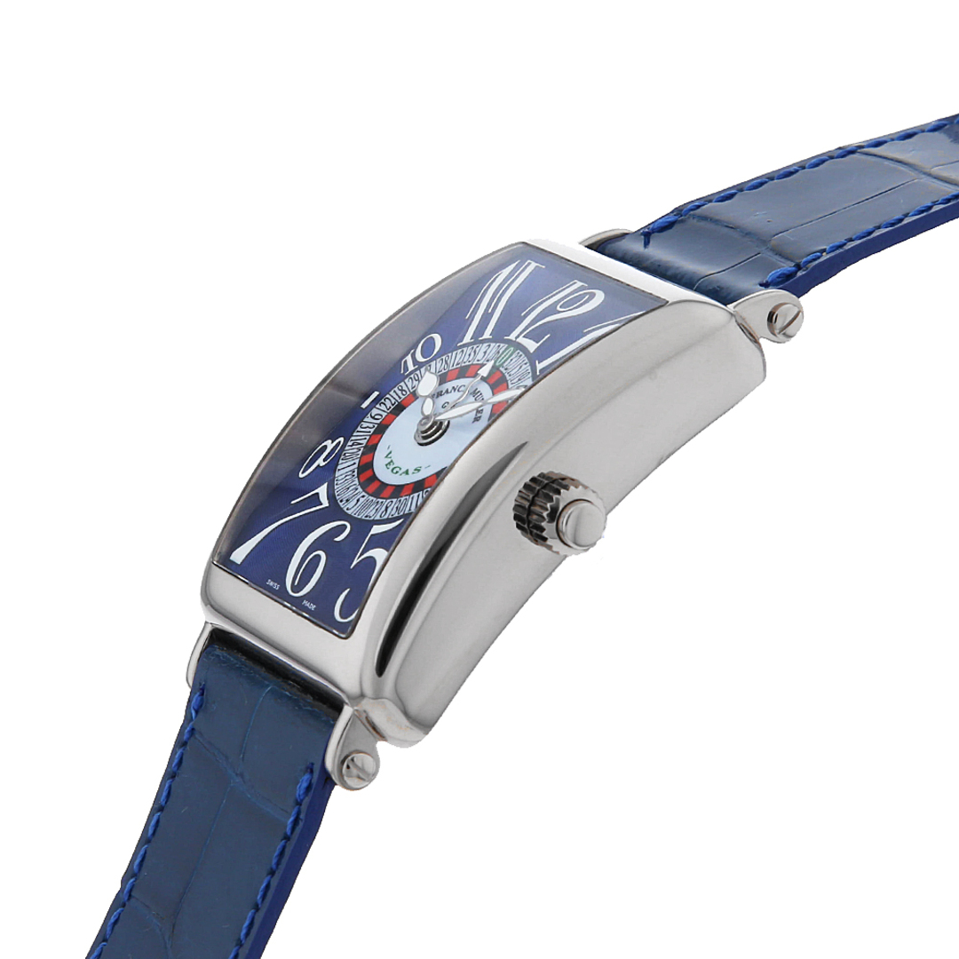 FRANCK MULLER(フランクミュラー)のフランクミュラー ロングアイランド ヴェガス 1250VEGAS WG メンズ 中古 メンズの時計(腕時計(アナログ))の商品写真