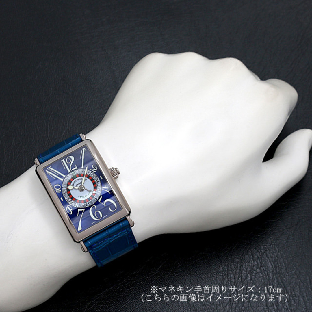 FRANCK MULLER(フランクミュラー)のフランクミュラー ロングアイランド ヴェガス 1250VEGAS WG メンズ 中古 メンズの時計(腕時計(アナログ))の商品写真