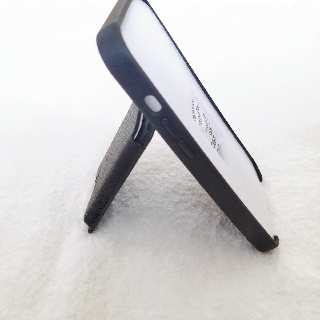 Apple(アップル)のPROXA iPhone13 多機能 ケース スタンド付 6.7インチ ブラック スマホ/家電/カメラのスマホアクセサリー(iPhoneケース)の商品写真