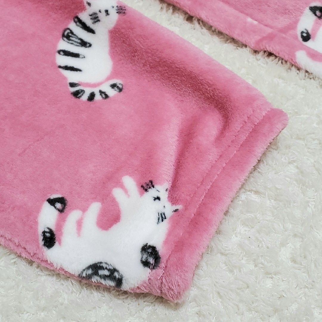 猫 パジャマ ルームウェア 新品 レディース Mサイズ  ピンク ネコ レディースのルームウェア/パジャマ(パジャマ)の商品写真