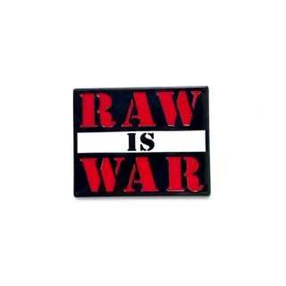 WWE プロレス ピンバッジ RAW is WAR Pins(格闘技/プロレス)