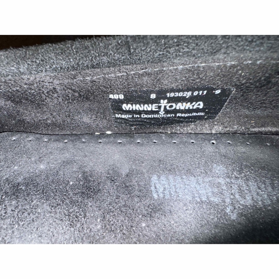 Minnetonka(ミネトンカ)のモカシン（黒）　Minnetonka  レディースの靴/シューズ(スリッポン/モカシン)の商品写真