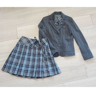 ザスコッチハウス(THE SCOTCH HOUSE)の卒業式 女子 スーツ スコッチハウス ブレザー プリーツ セットアップ フォー(ドレス/フォーマル)