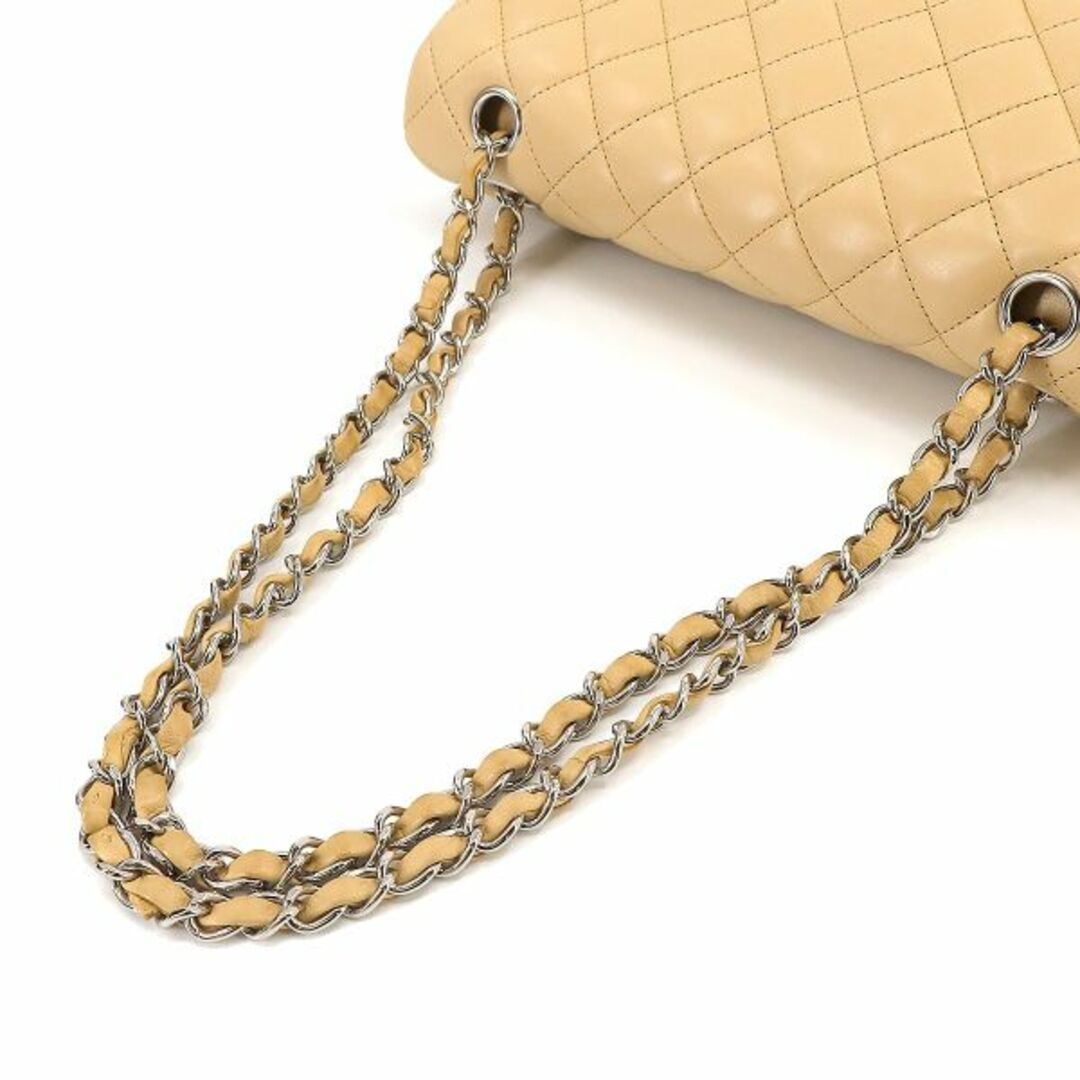 CHANEL(シャネル)の新品同様 シャネル CHANEL マトラッセ 25 チェーン ショルダー バッグ レザー ベージュ A01112 ココマーク VLP 90220553 レディースのバッグ(ショルダーバッグ)の商品写真