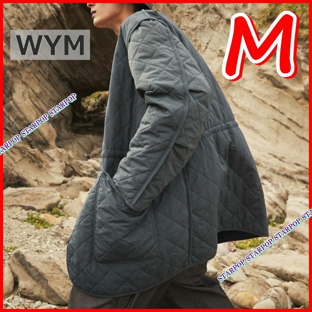 WYM VINTAGE WASHER QUILTING COAT LIDNM メンズのジャケット/アウター(ノーカラージャケット)の商品写真