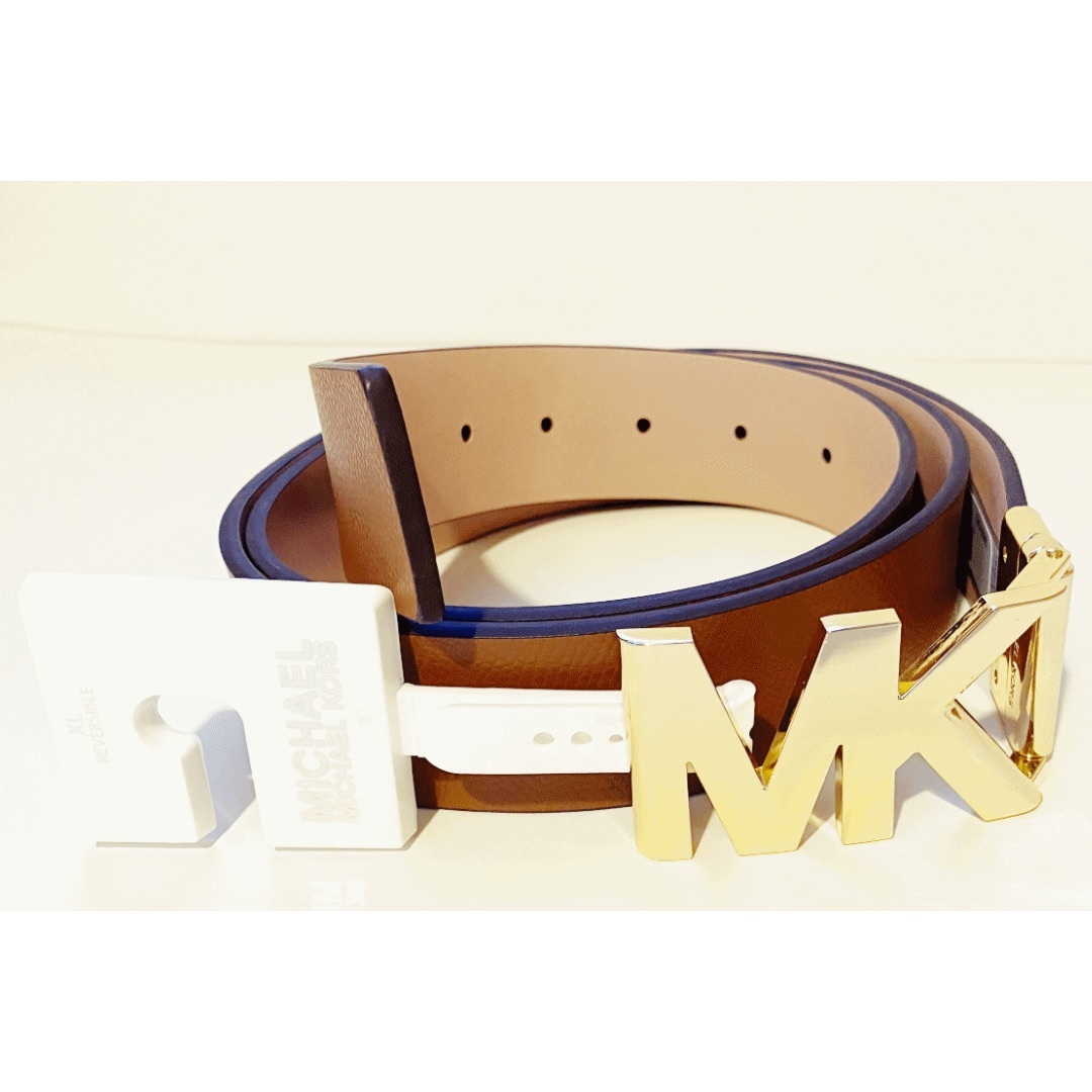 MICHAEL KORS - Michael Kors　MK ロゴ マイケルコースレザー ベルトXLサイズ