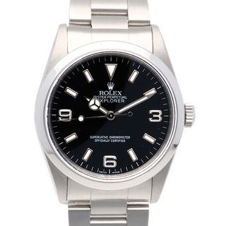 ロレックス(ROLEX)のロレックス エクスプローラー1 オイスターパーペチュアル 腕時計 時計 ステンレススチール 14270 自動巻き メンズ 1年保証 ROLEX  中古(腕時計(アナログ))