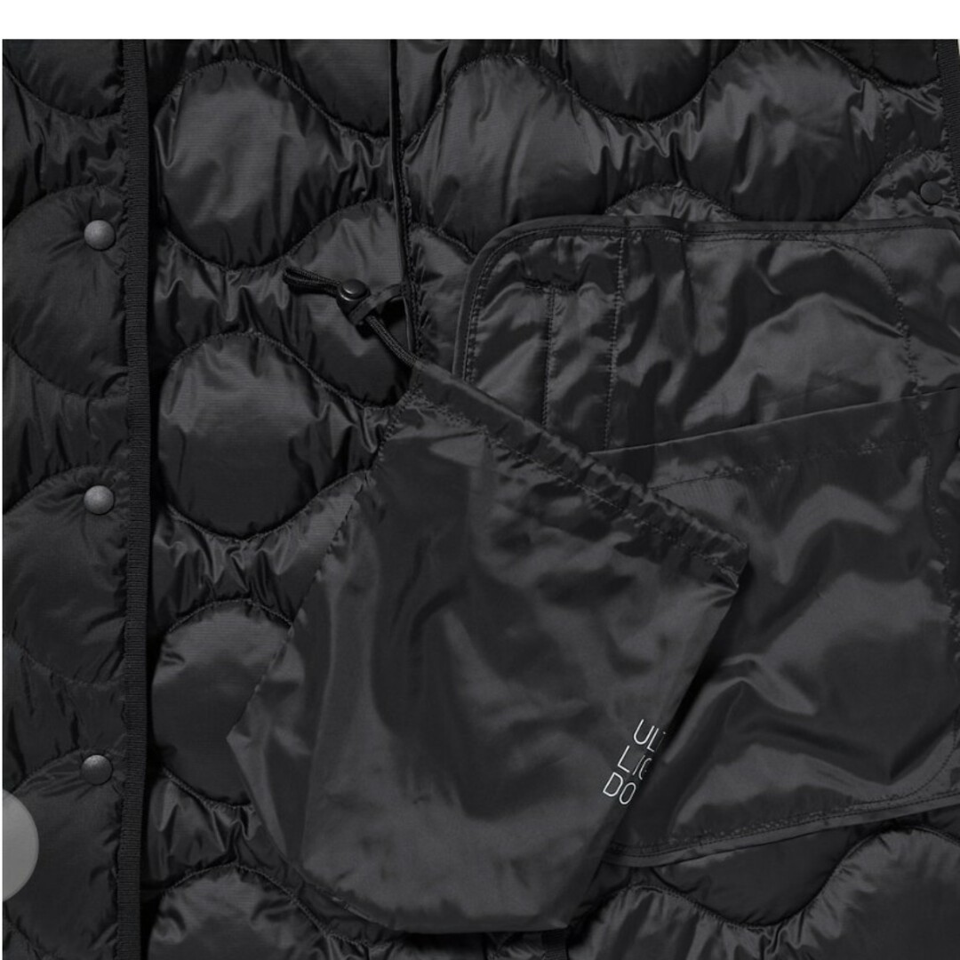 UNIQLO(ユニクロ)のユニクロ/ウルトラライトダウンロングベスト サイズM 色:ダークグリーン【新品】 レディースのジャケット/アウター(ダウンベスト)の商品写真