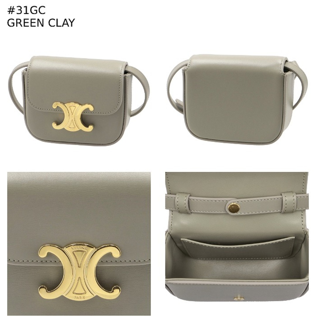 CELINE - セリーヌ CELINE ショルダーバッグ MINI TRIOMPHE CELINE - セリーヌ CELINE ショルダーバッグ MINI TRIOMPHE