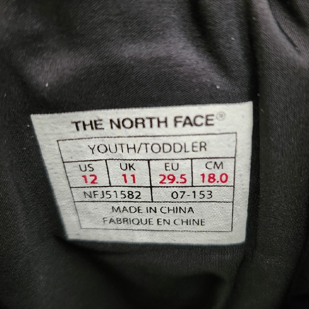 THE NORTH FACE(ザノースフェイス)のノースフェイス　ブーツ　子供 キッズ/ベビー/マタニティのキッズ靴/シューズ(15cm~)(ブーツ)の商品写真