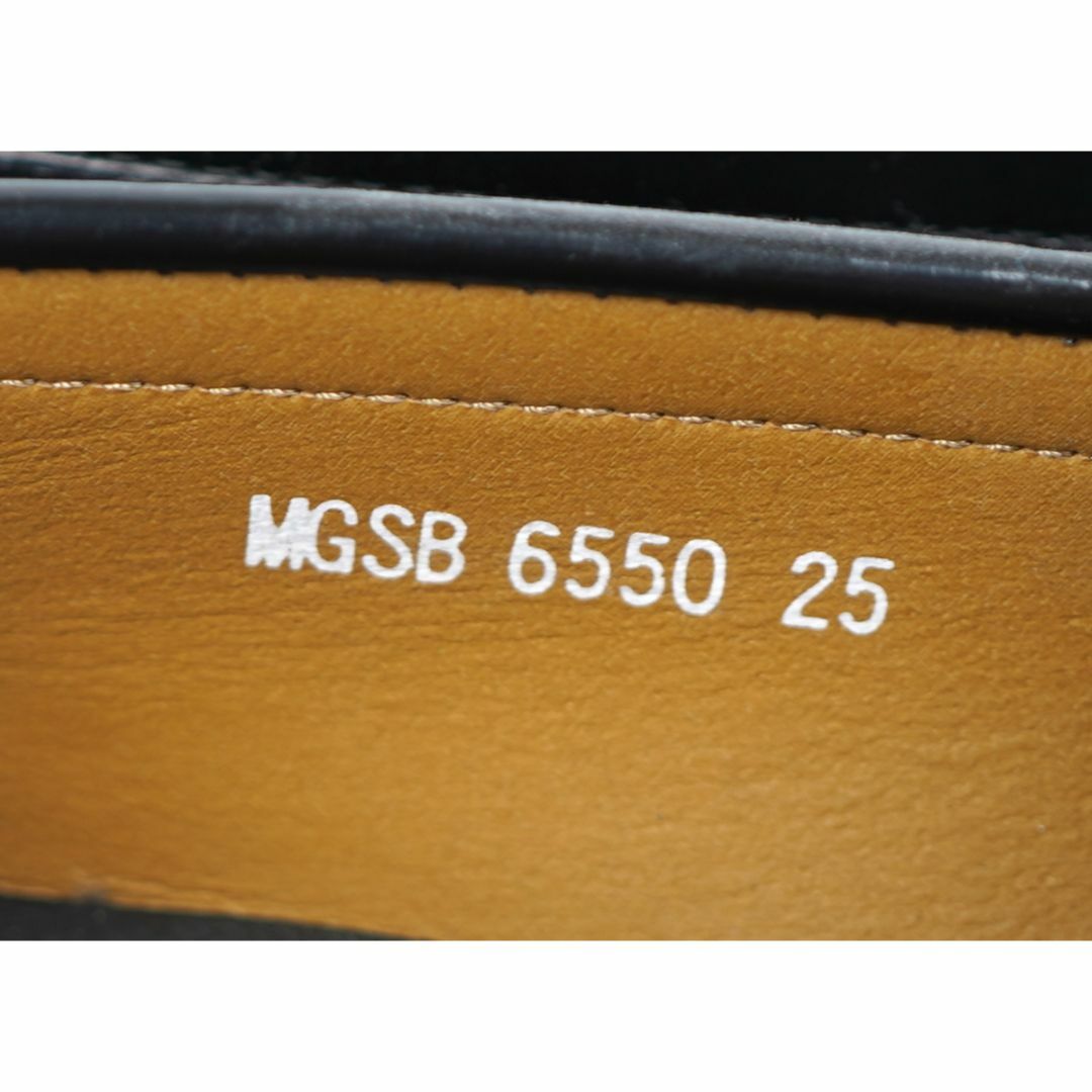 HARUTA(ハルタ)のHARUTA ハルタ スクールローファー 6550 ワイズ 3E 25.0黒 メンズの靴/シューズ(ドレス/ビジネス)の商品写真