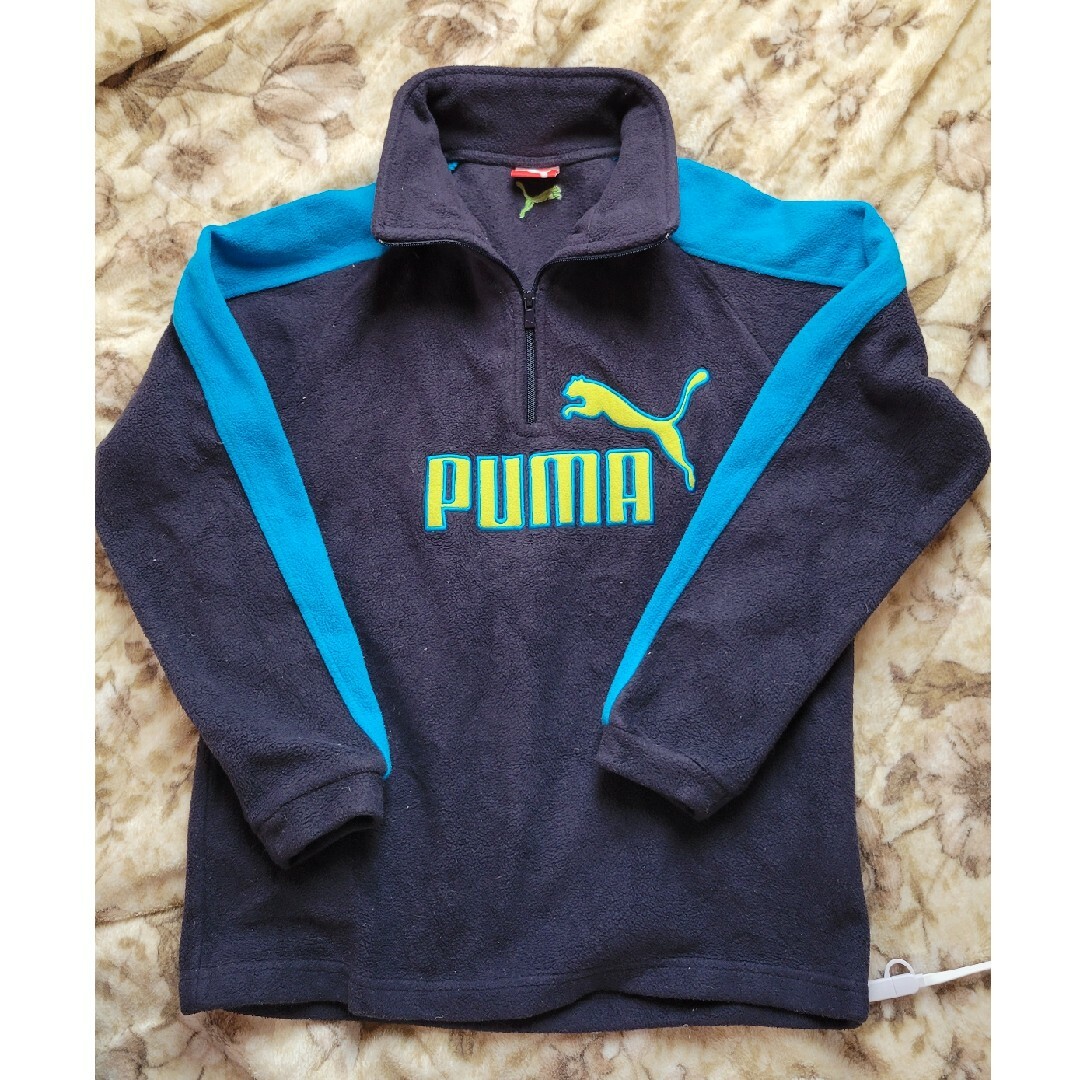 PUMA(プーマ)のPUMA  フリーズ生地トレーナー  130センチ キッズ/ベビー/マタニティのキッズ服男の子用(90cm~)(Tシャツ/カットソー)の商品写真