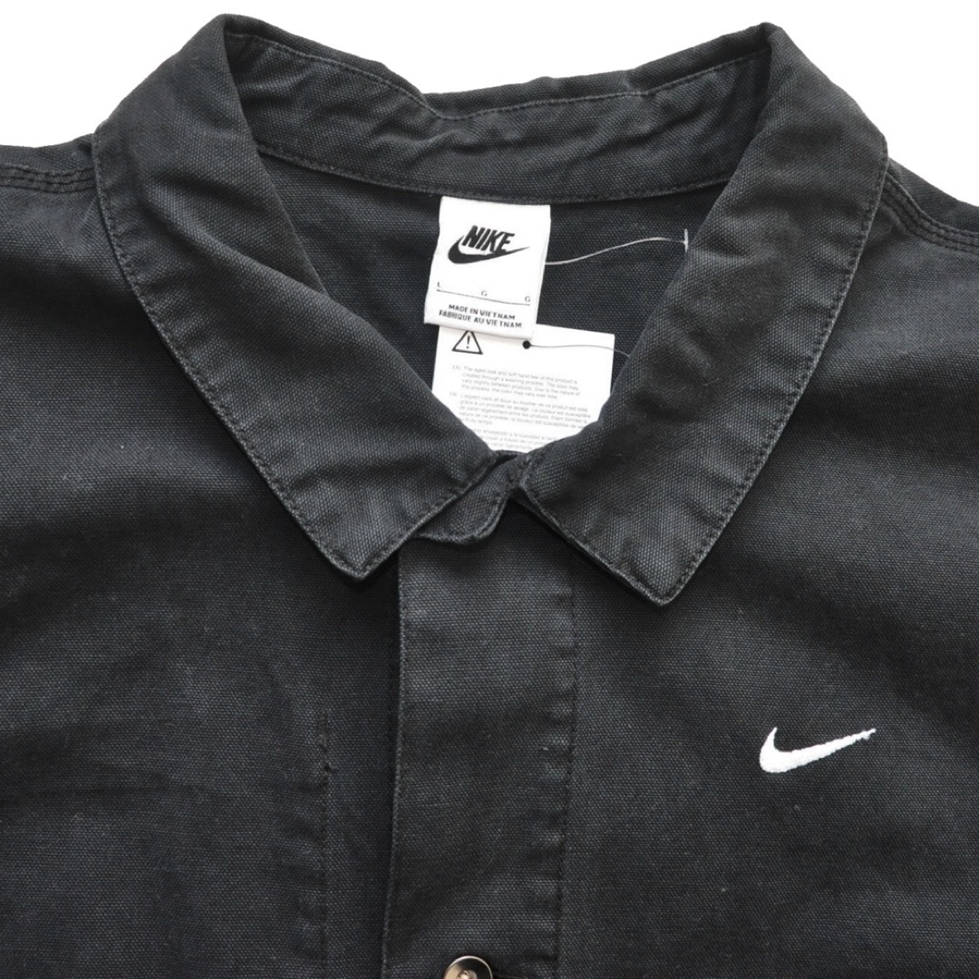 NIKE(ナイキ)のNIKE / ナイキ LIFE UNLINED CHORE COAT ブラック メンズのジャケット/アウター(カバーオール)の商品写真