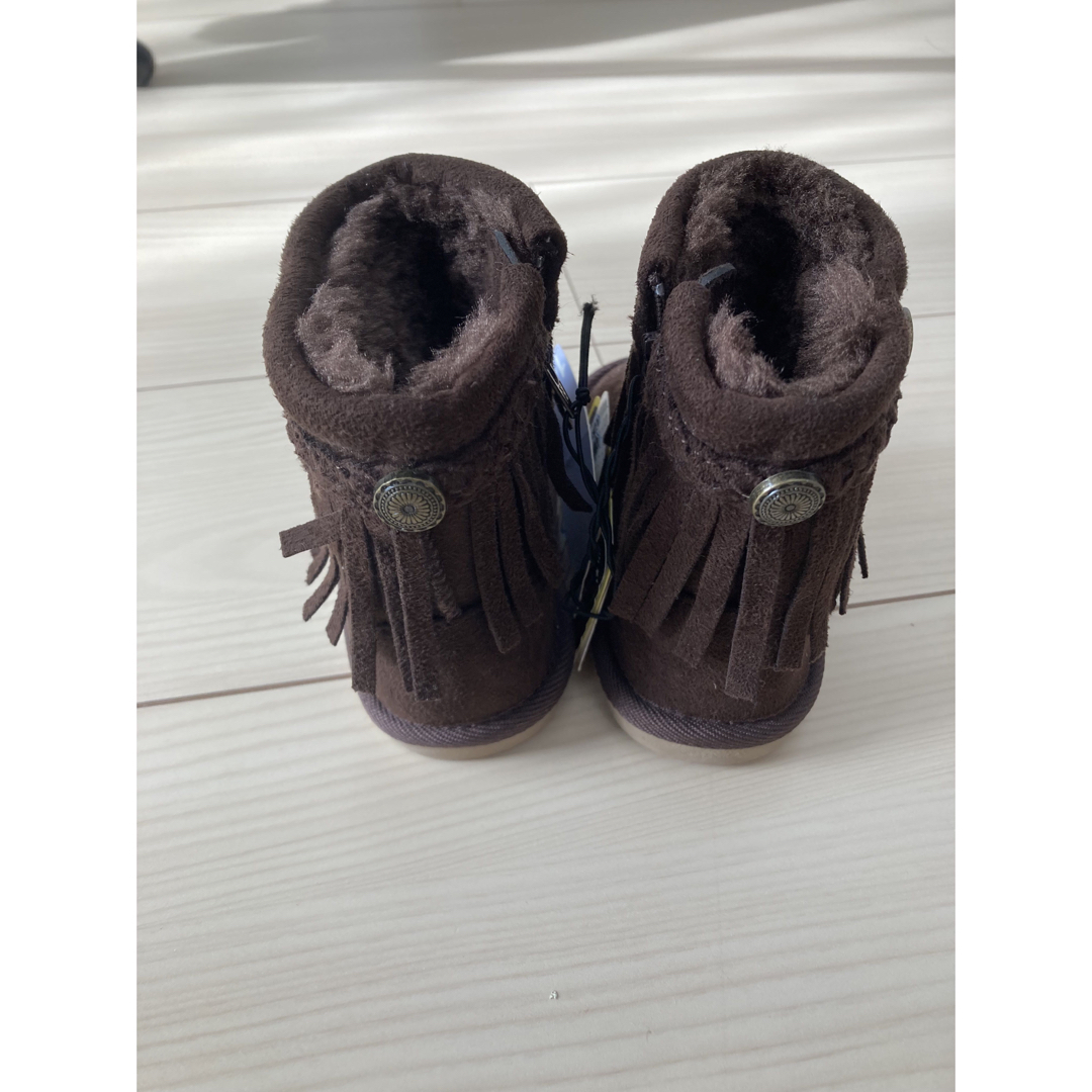 子供　フリンジブーツ（14cm） キッズ/ベビー/マタニティのベビー靴/シューズ(~14cm)(ブーツ)の商品写真