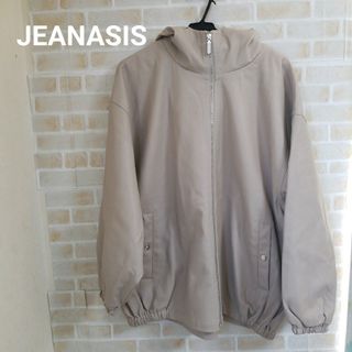 ジーナシス(JEANASIS)のJEANASIS シンセティックレザーBIGフーディブルゾン(ブルゾン)