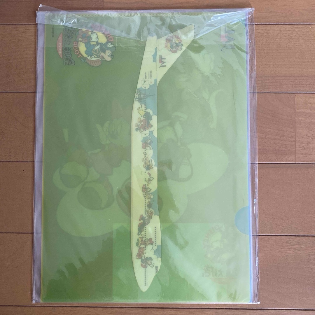 クリアファイル　JAL ディズニー エンタメ/ホビーのコレクション(ノベルティグッズ)の商品写真