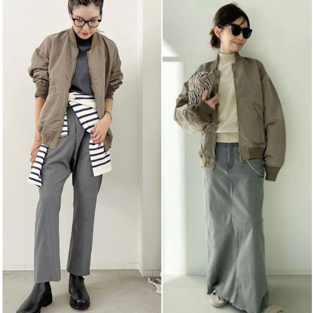 トモトモ様専用 アパルトモン REMI RELIEF Side Zip MA-1 トモトモ様専用 アパルトモン REMI RELIEF Side Zip MA-1