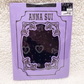 新品未使用ANNA SUI ストッキング　S-L ブラックブラックサイズ