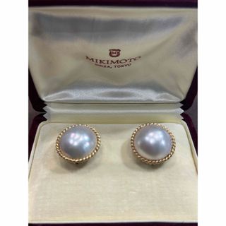 MIKIMOTO - 【現行超美品】MIKIMOTOミキモトミル打ちK18パール ...