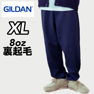 ギルタン(GILDAN)の新品未使用 ギルダン ヘビーブレンド スウェットパンツ 紺 ネイビー XL(その他)