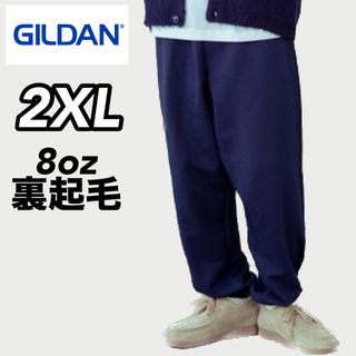 ギルタン(GILDAN)の新品未使用 ギルダン ヘビーブレンド スウェットパンツ 紺 ネイビー 2XL(その他)