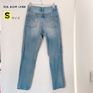 シールームリン(SeaRoomlynn)の【美品♡】Sea Room Lynn テーパードデニム　デニム　ウェーブ(デニム/ジーンズ)