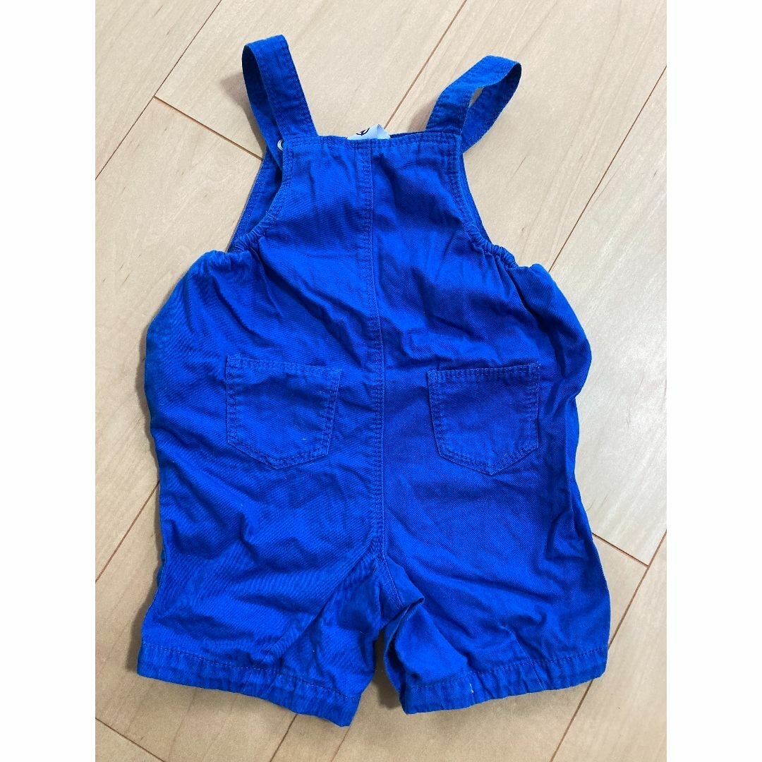 PETIT BATEAU(プチバトー)のPETIT BATEAU　プチバトー　カバーオール　サロペット　74センチ キッズ/ベビー/マタニティのベビー服(~85cm)(カバーオール)の商品写真